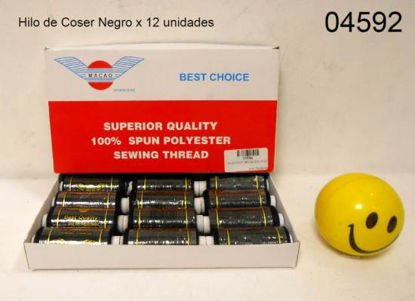 Imagen de HILO COSTURA NEGRO X12 MACAO 2.26